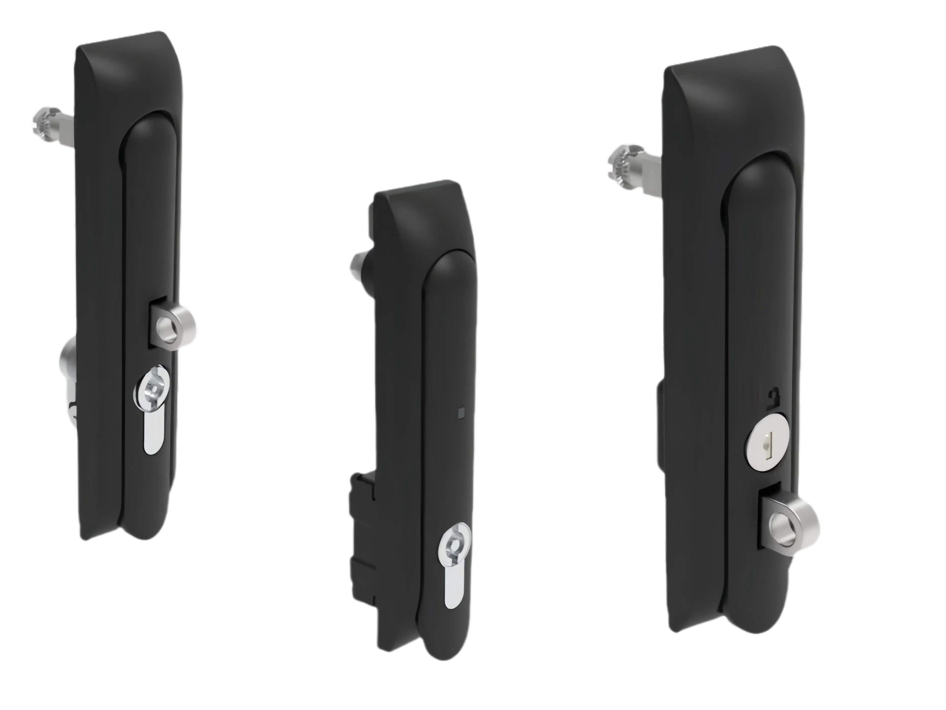 Zinc Alloy Polished Industrial Flat Cabinet Panel Lock for Oven Handle ...